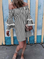 NEW FEELING Womens Black Mini Dresses