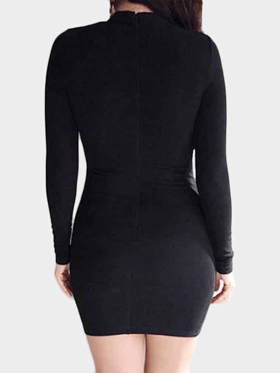 NEW FEELING Womens Black Mini Dresses
