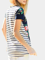 NEW FEELING Womens Navy T-Shirts