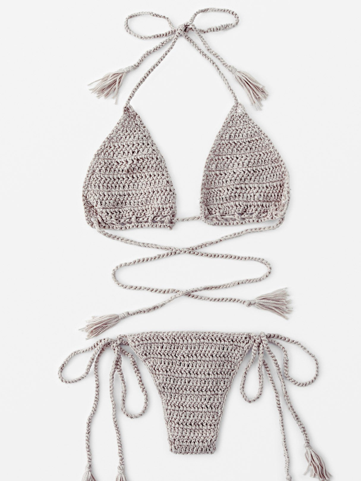 NEW FEELING Womens Beige Bikinis