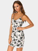 OEM Ladies White Mini Dresses