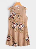 NEW FEELING Womens Floral Floral Dresses