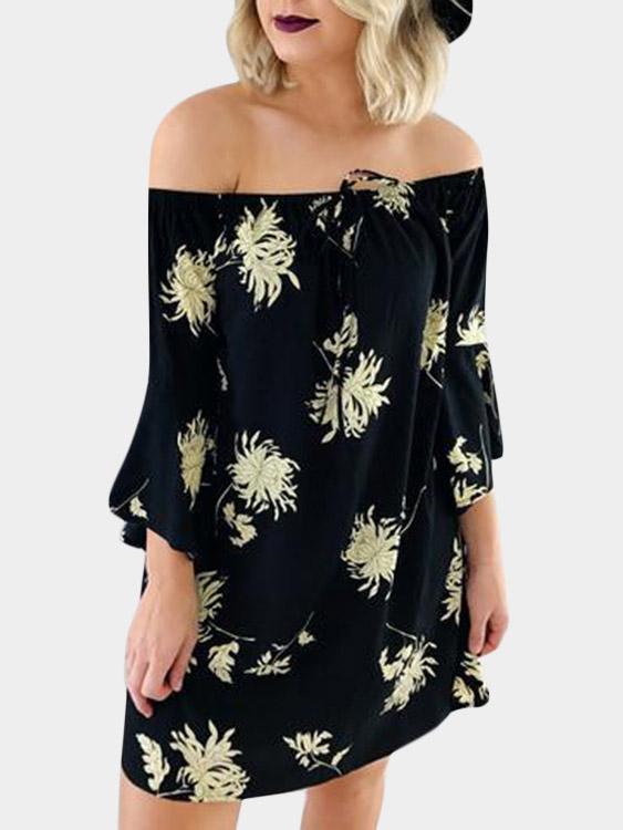 OEM Ladies Black Mini Dresses