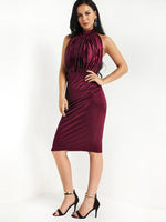 ODM Ladies Sleeveless Midi Dress