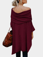 NEW FEELING Womens Burgundy T-Shirts