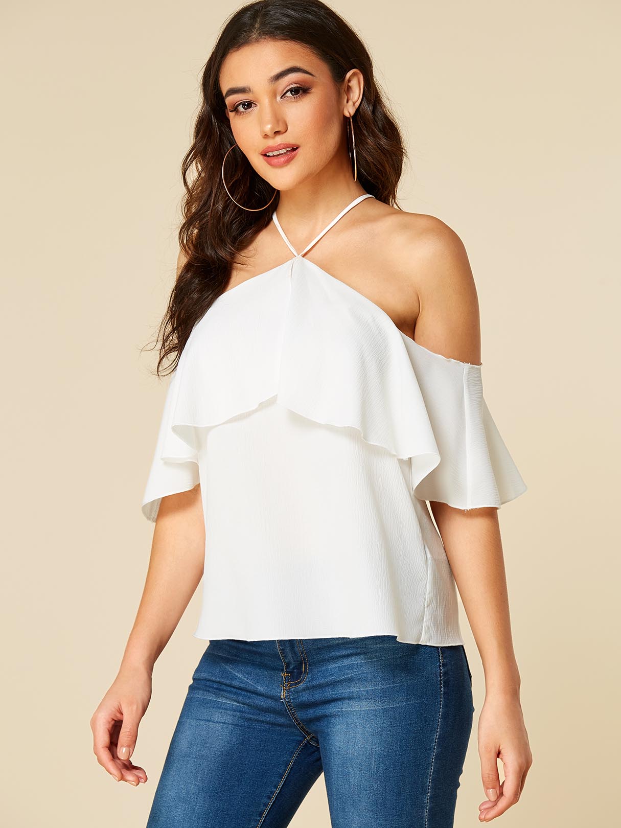 OEM Ladies White Blouses