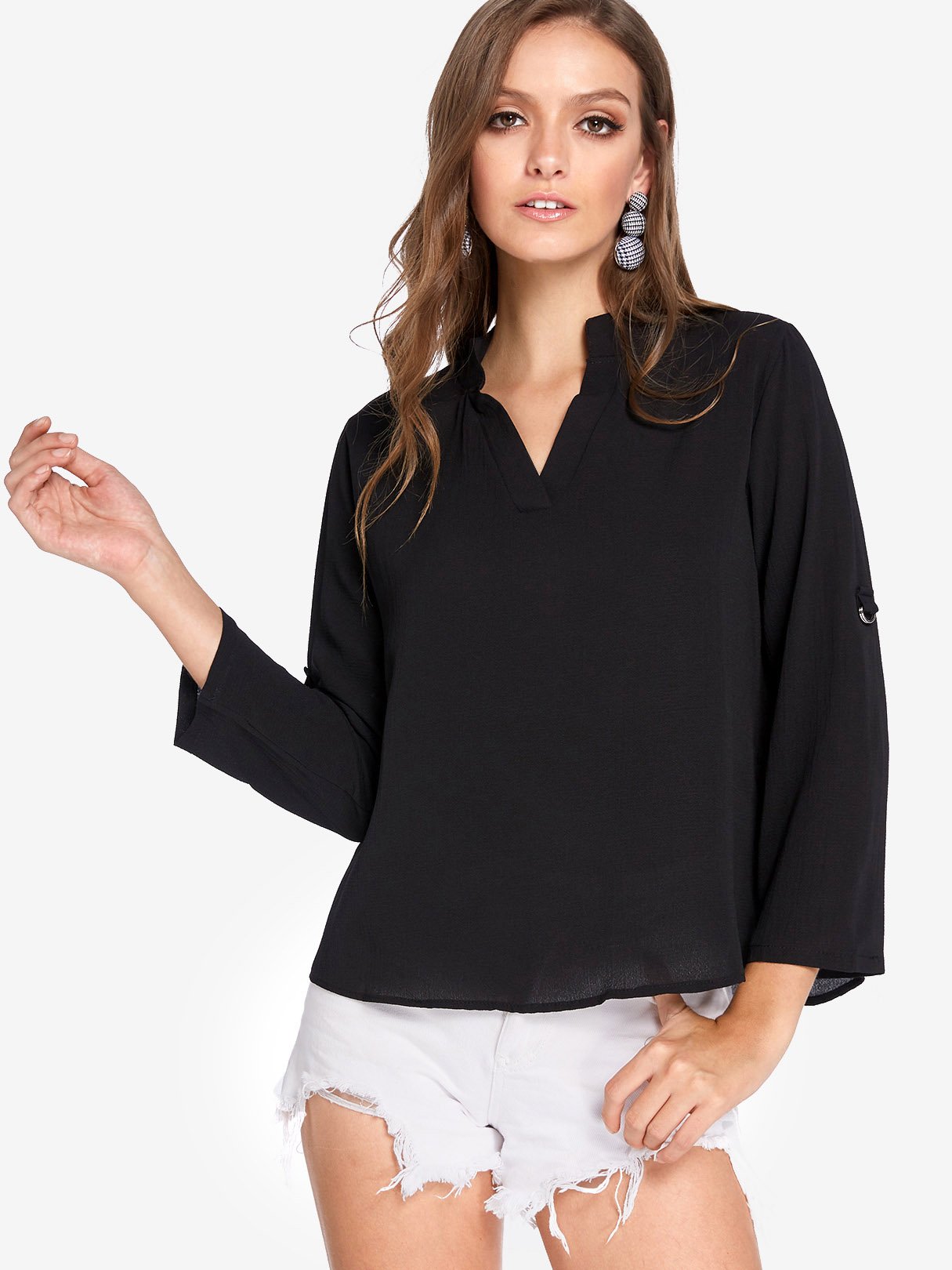 Custom Round Neck T Shirts For Ladies