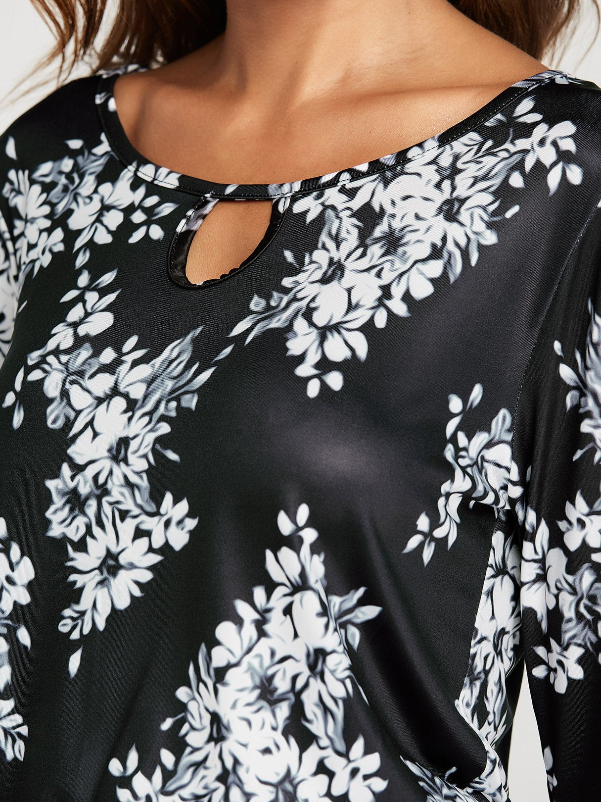 OEM ODM Purple Dress Lace Sleeves