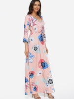 ODM Ladies Long Sleeve Maxi Dress
