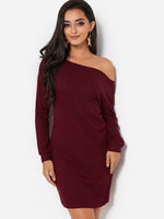 ODM Ladies Long Sleeve Casual Dress