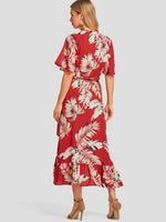 ODM Ladies Short Sleeve Maxi Dresses