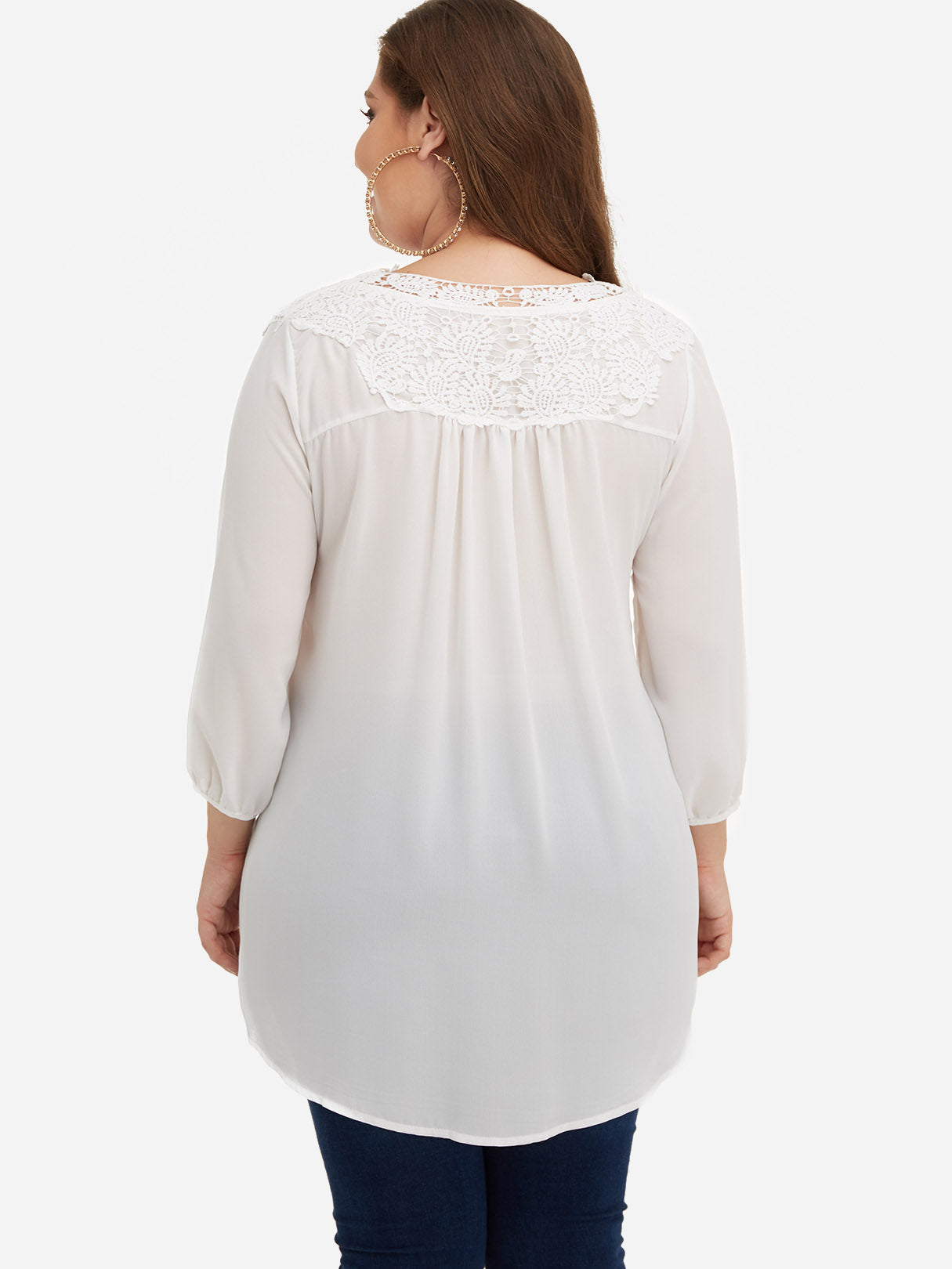 Custom Ladies Plus Size Black Tops