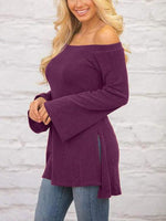 OEM Ladies Purple T-Shirts