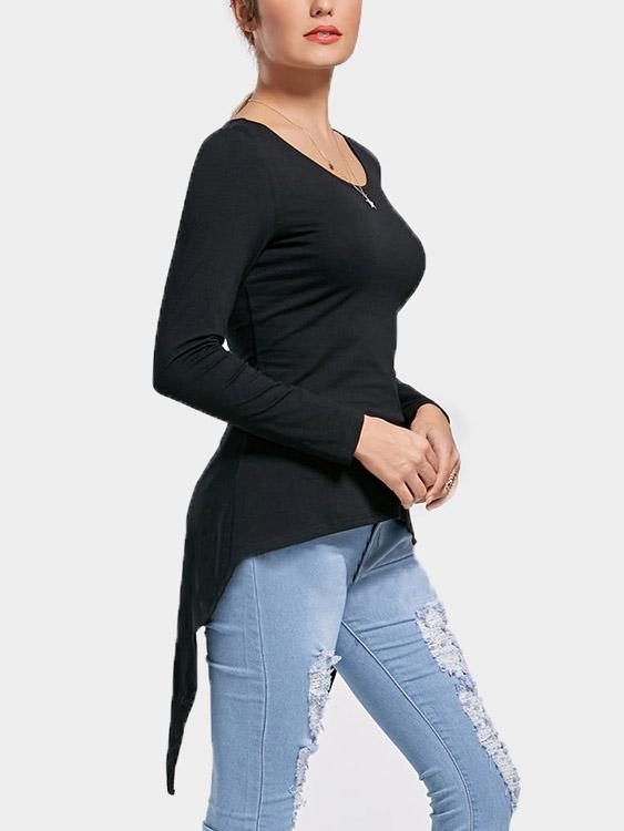 OEM Ladies Black T-Shirts