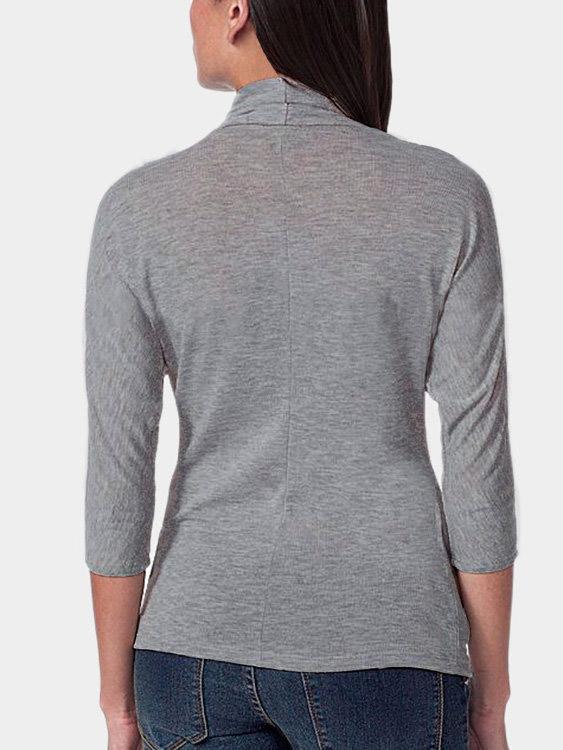NEW FEELING Womens Grey T-Shirts