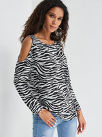 OEM Ladies Zebra T-Shirts