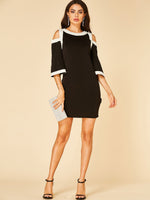 NEW FEELING Womens Black Sexy Dresses