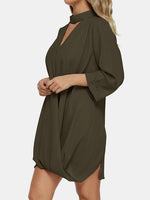 OEM ODM Womens 3/4 Sleeve Casual Dresses