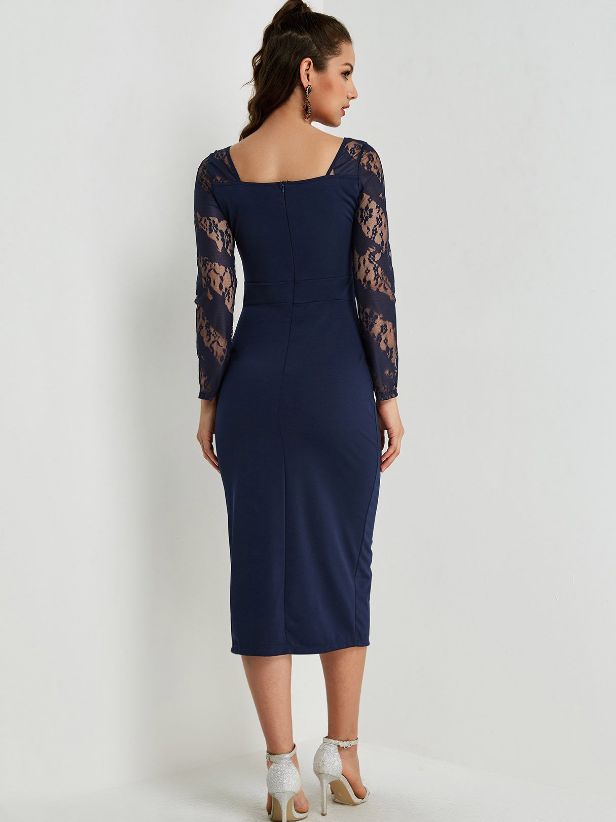 NEW FEELING Womens Blue Sexy Dresses
