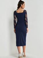 NEW FEELING Womens Blue Sexy Dresses