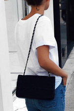 NEW FEELING Womens White T-Shirts