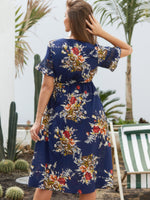 OEM ODM Womens White Floral Dresses