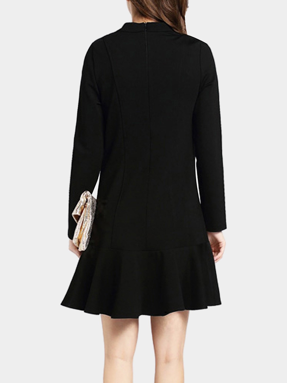 NEW FEELING Womens Black Mini Dresses