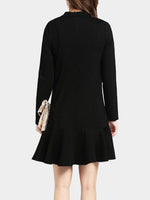 NEW FEELING Womens Black Mini Dresses