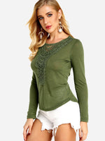 OEM Ladies Green T-Shirts