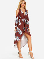 OEM ODM Womens Long Sleeve Maxi Dress