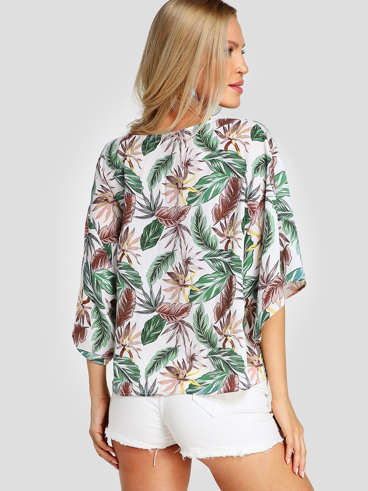 ODM Ladies 3/4 Sleeve Blouses