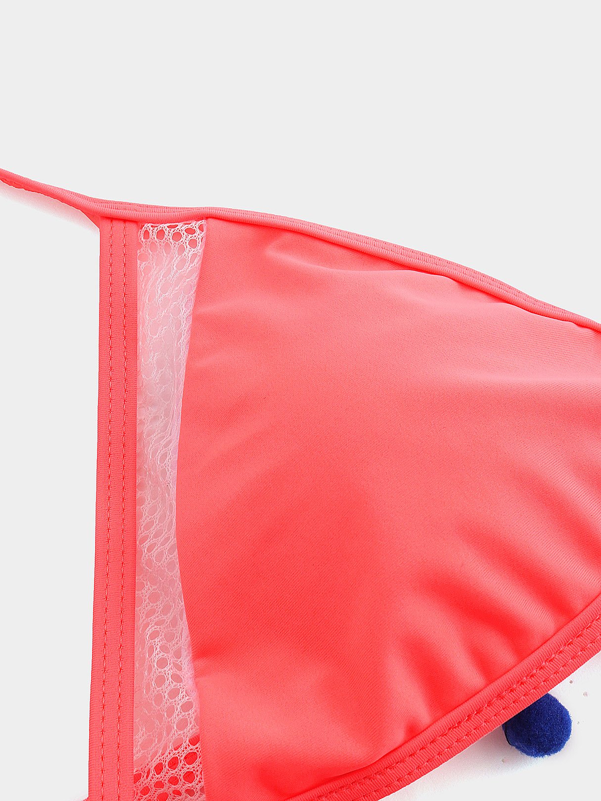 Custom Grey Triangle Bikini Top