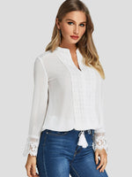 ODM Ladies Long Sleeve Blouses