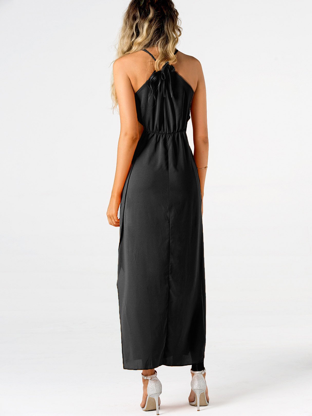 NEW FEELING Womens Black Casual Dresses