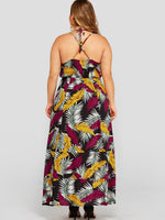 ODM Ladies Sleeveless Plus Size Dress
