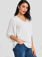 OEM Ladies White Blouses