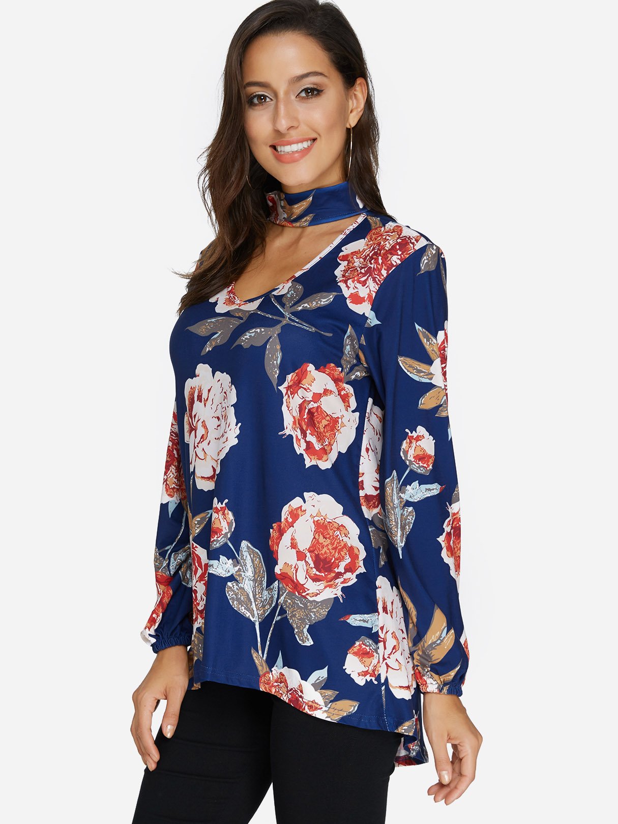 Custom Ladies Black Blouses