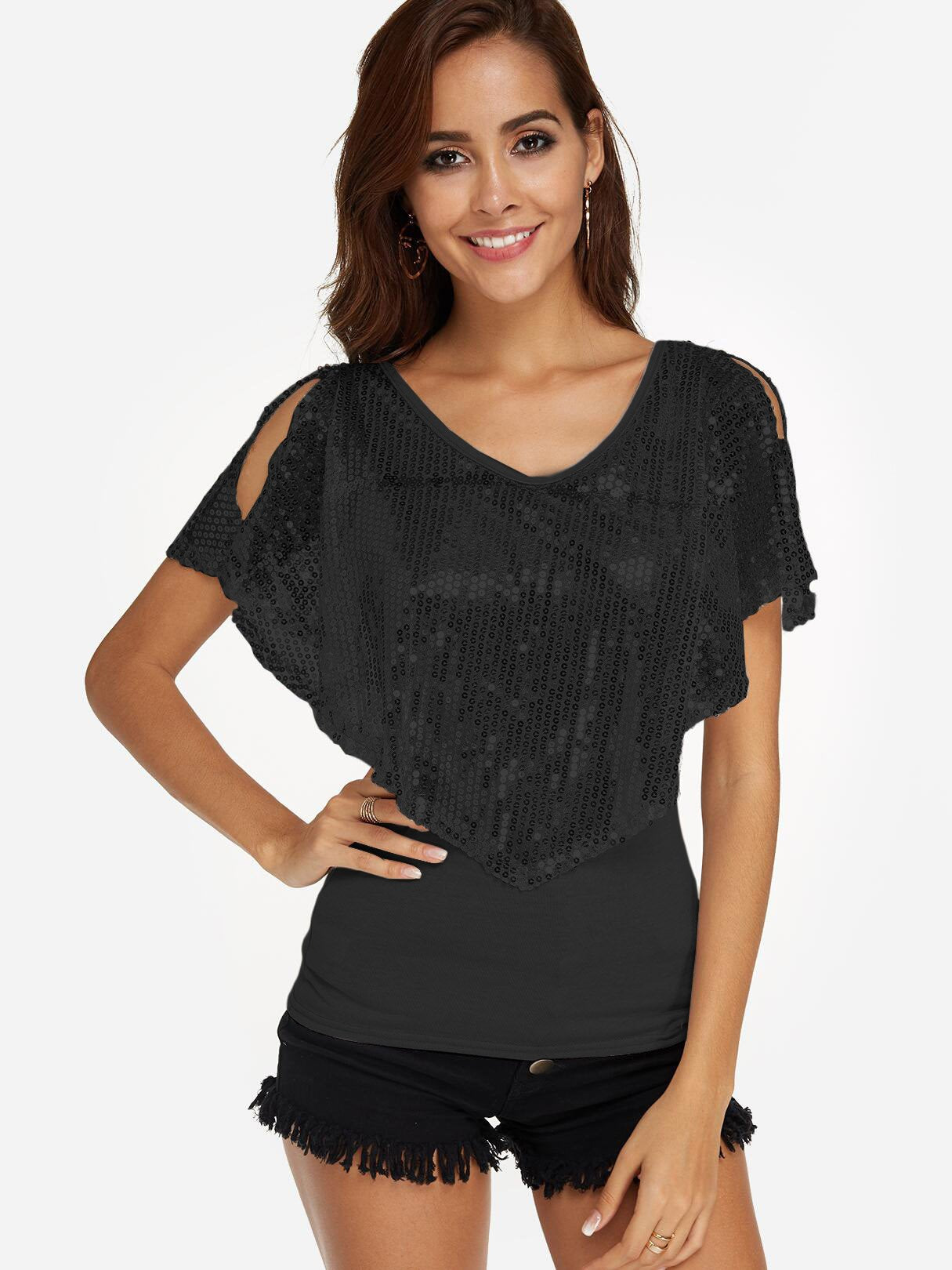 ODM Ladies Short Sleeve Top