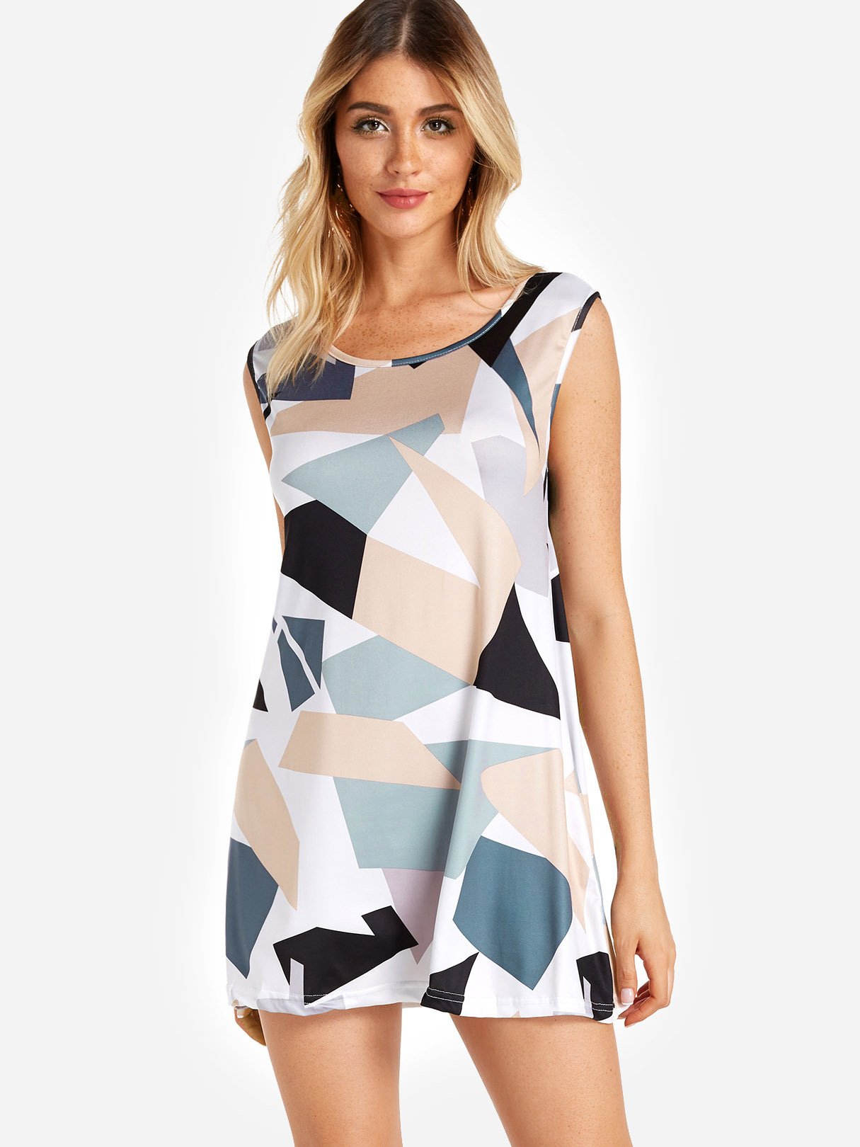 OEM ODM Womens Sleeveless Mini Dress