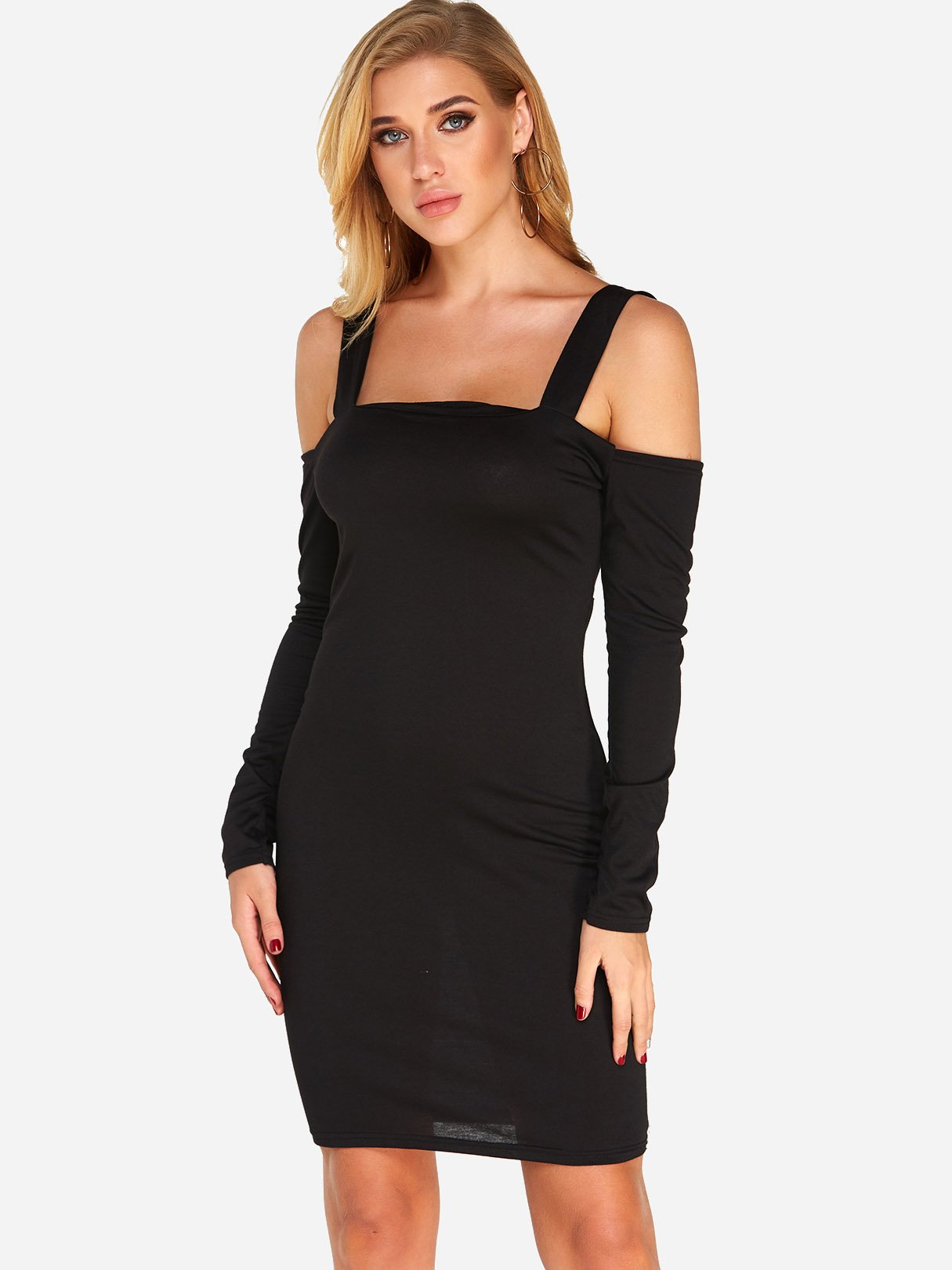 ODM Ladies Long Sleeve Mini Dress