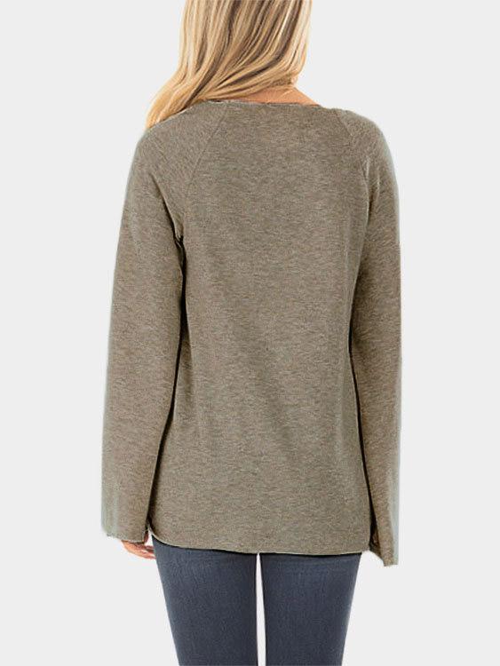 NEW FEELING Womens Grey T-Shirts