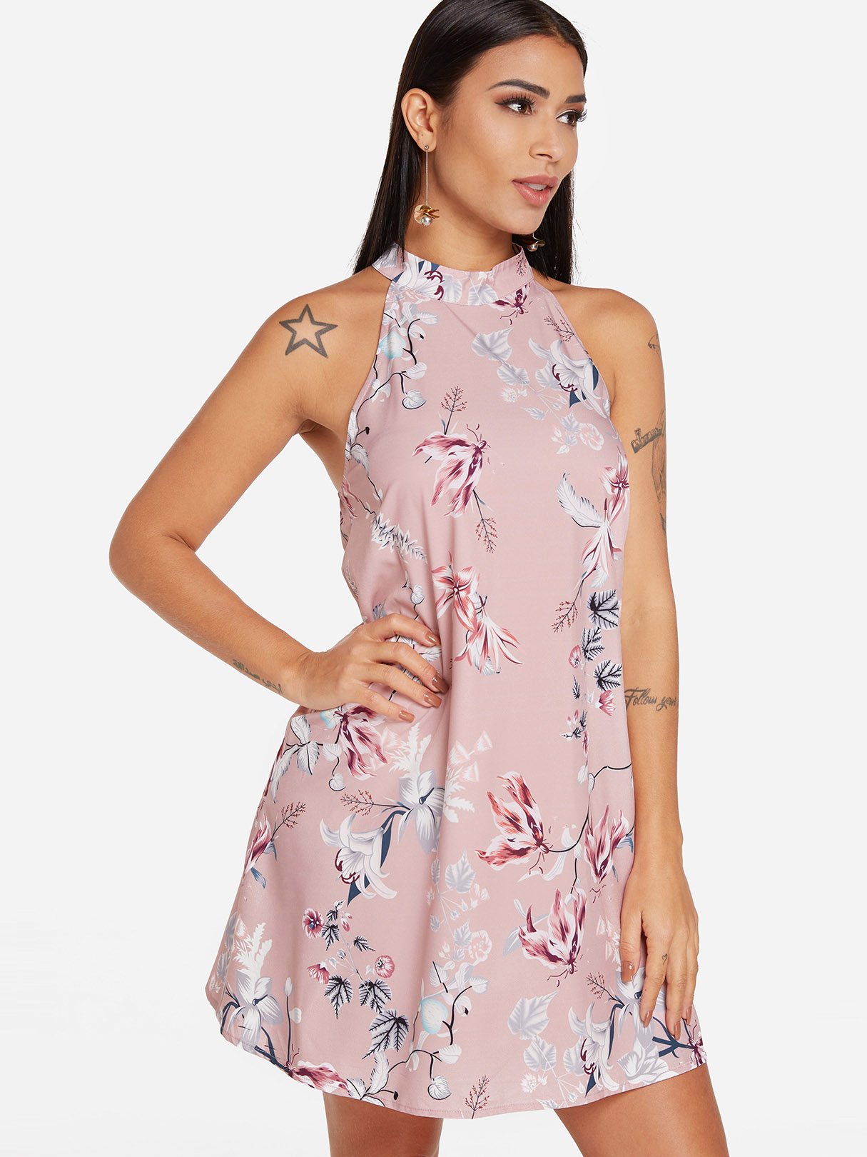 ODM Ladies Sleeveless Mini Dress