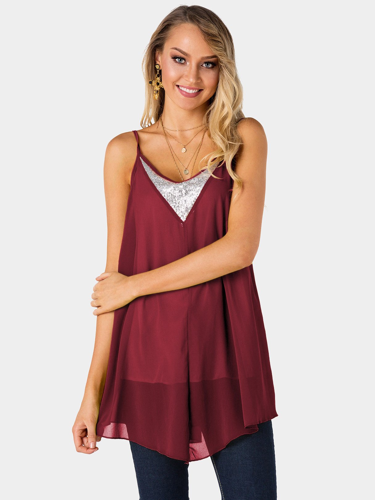 ODM Ladies Sleeveless Camis