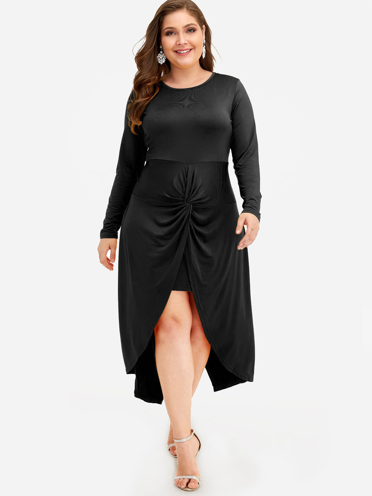 OEM ODM Womens Long Sleeve Plus Size Dresses