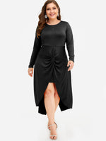 OEM ODM Womens Long Sleeve Plus Size Dresses