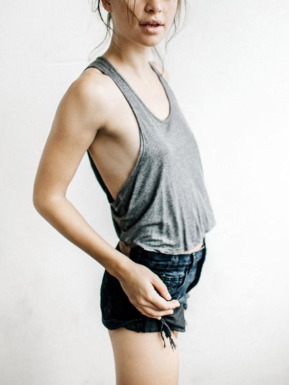 OEM Ladies Grey Camis