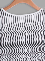 ODM Ladies 3/4 Sleeve Casual Dresses