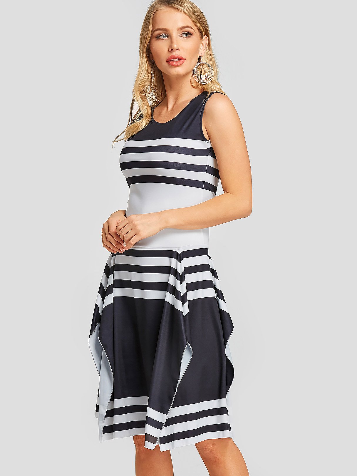 OEM Ladies Black Casual Dresses