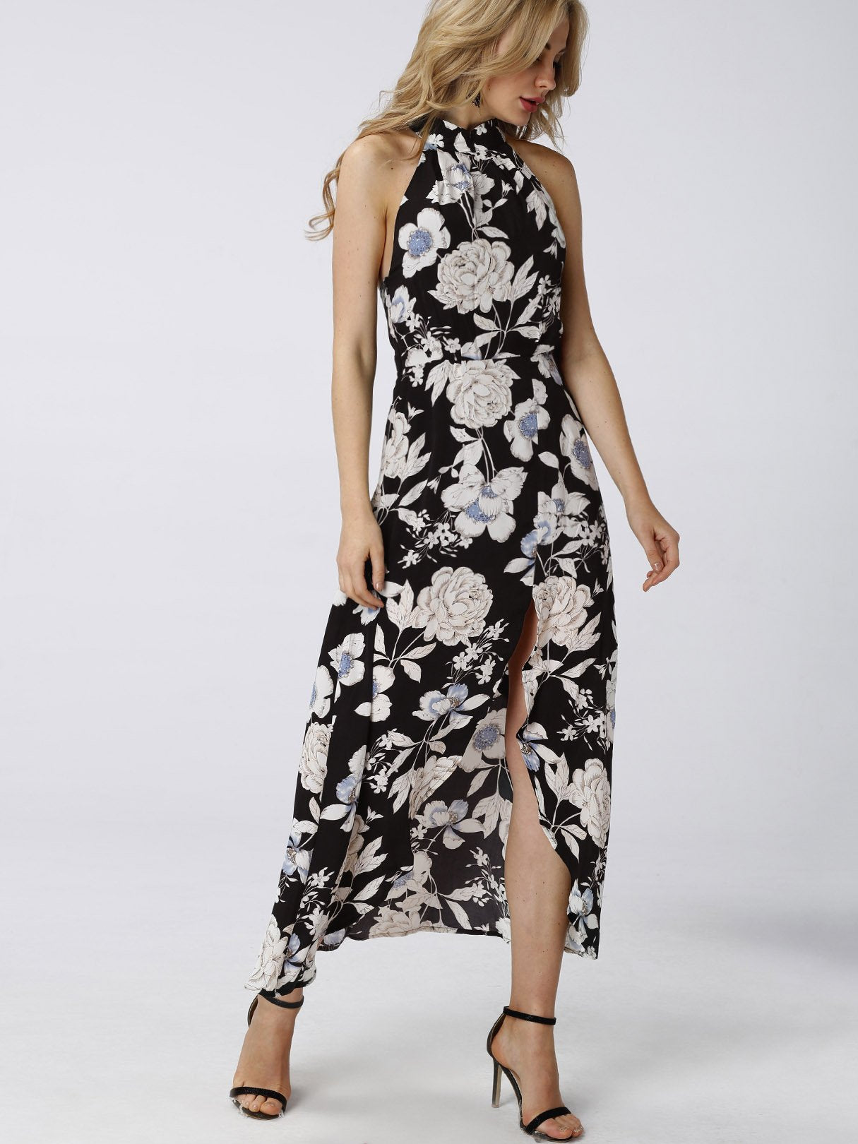 ODM Ladies Sleeveless Maxi Dress