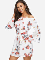 OEM Ladies Floral Mini Dresses